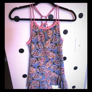 Matilda Jane girls floral tunic tank